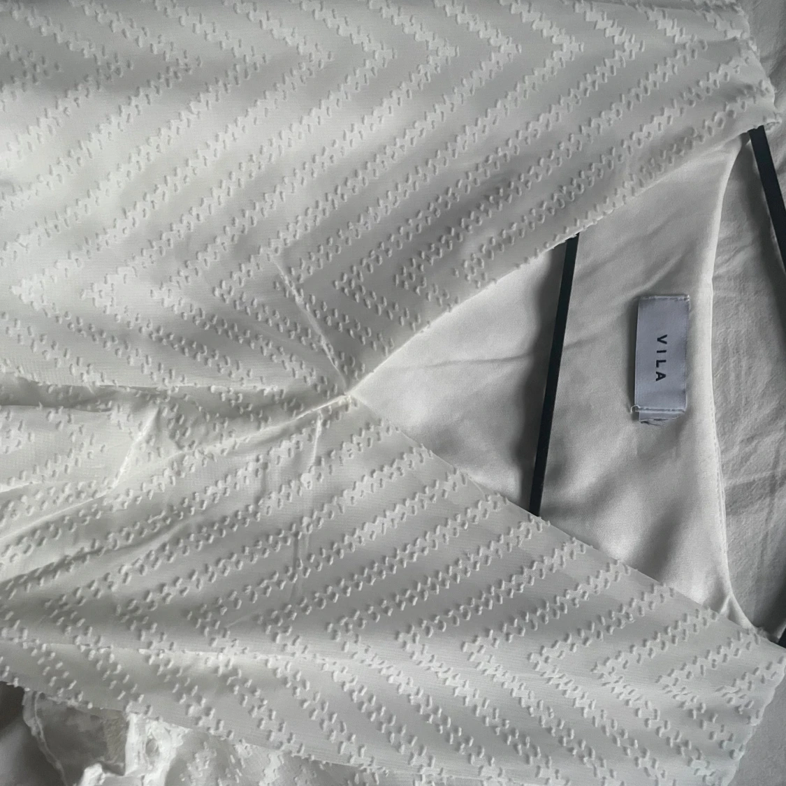 Vit kortklänning  - 3