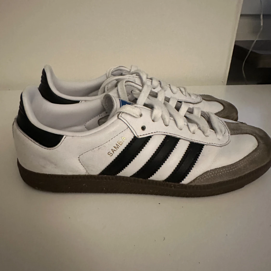 Adidas Samba sneakers i vitt och svart - 2