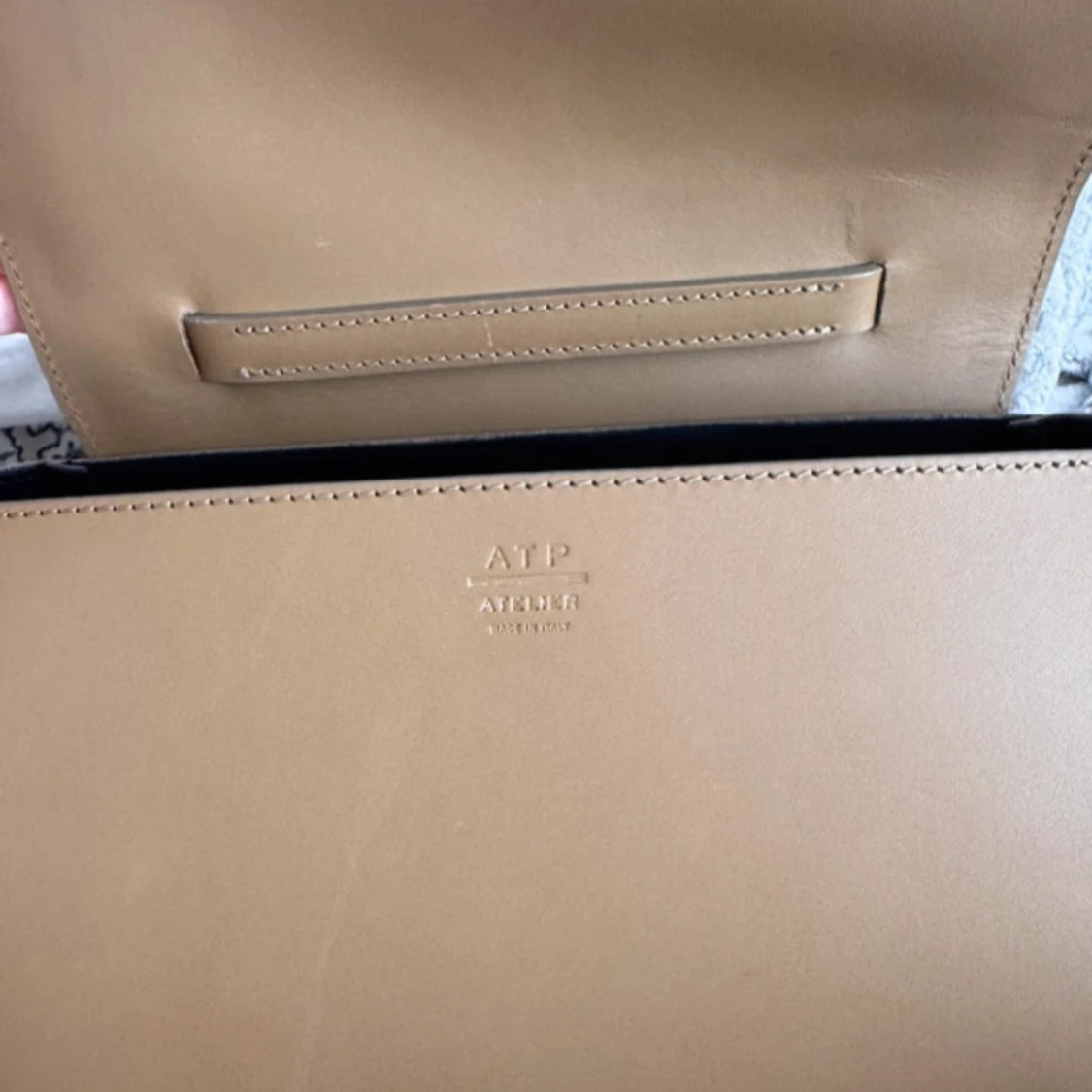 Beige axelväska från ATP Atelier - 3