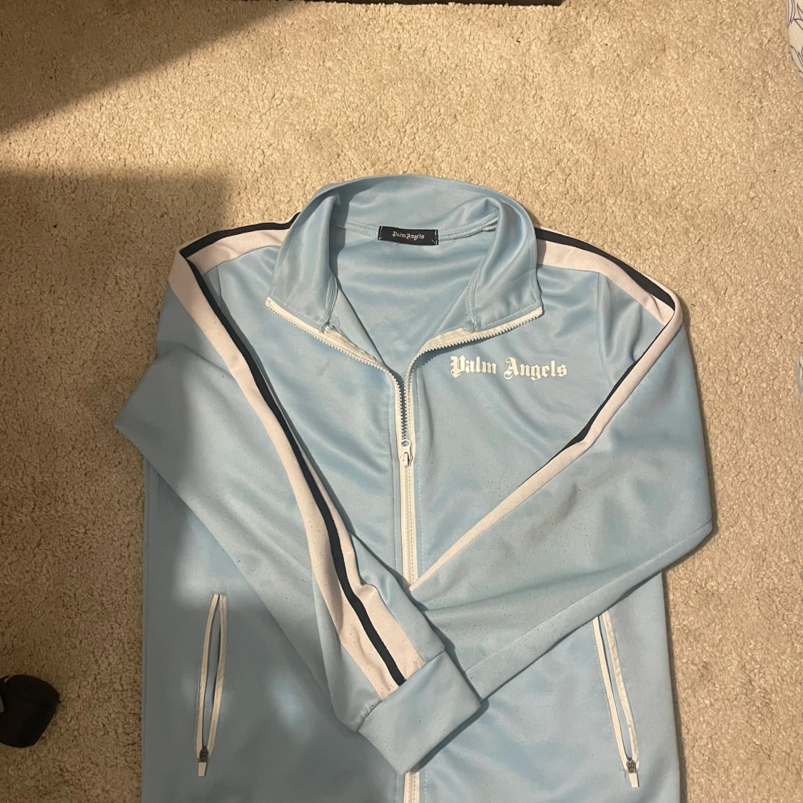 Palm Angels ljusblå kofta  - 2