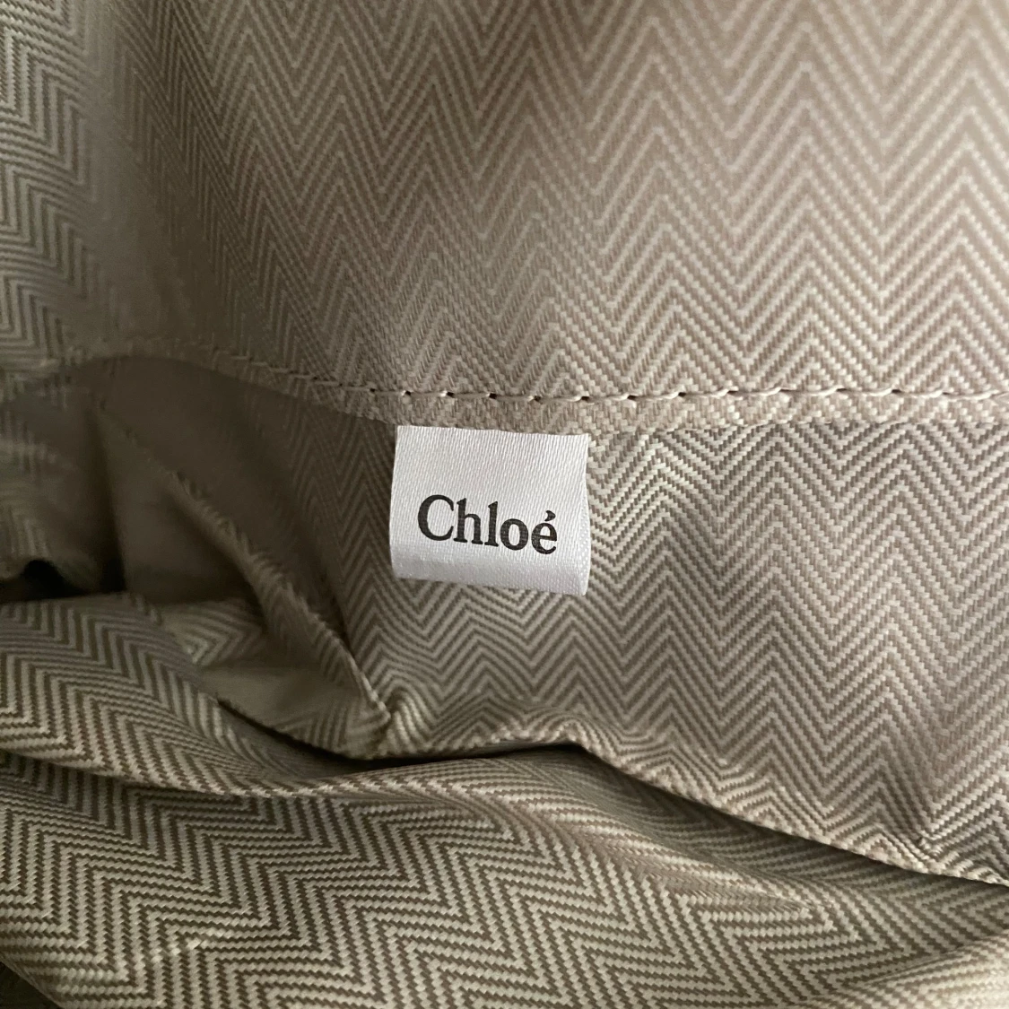 Beige shoppingväska från Chloé - 3