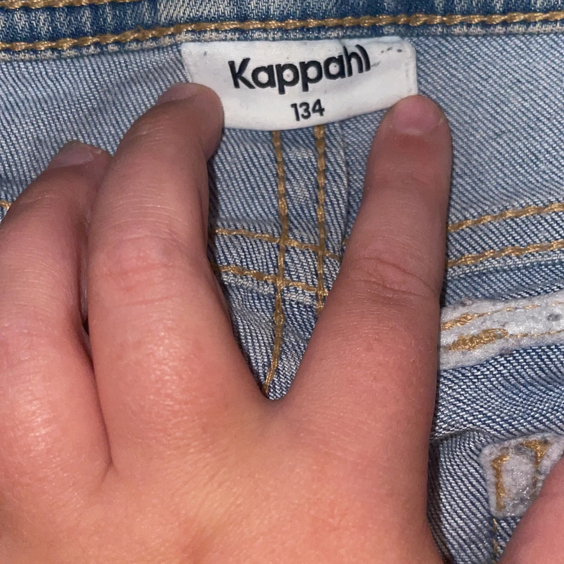 Ljusblå bootcut jeans från Kappahl - 2