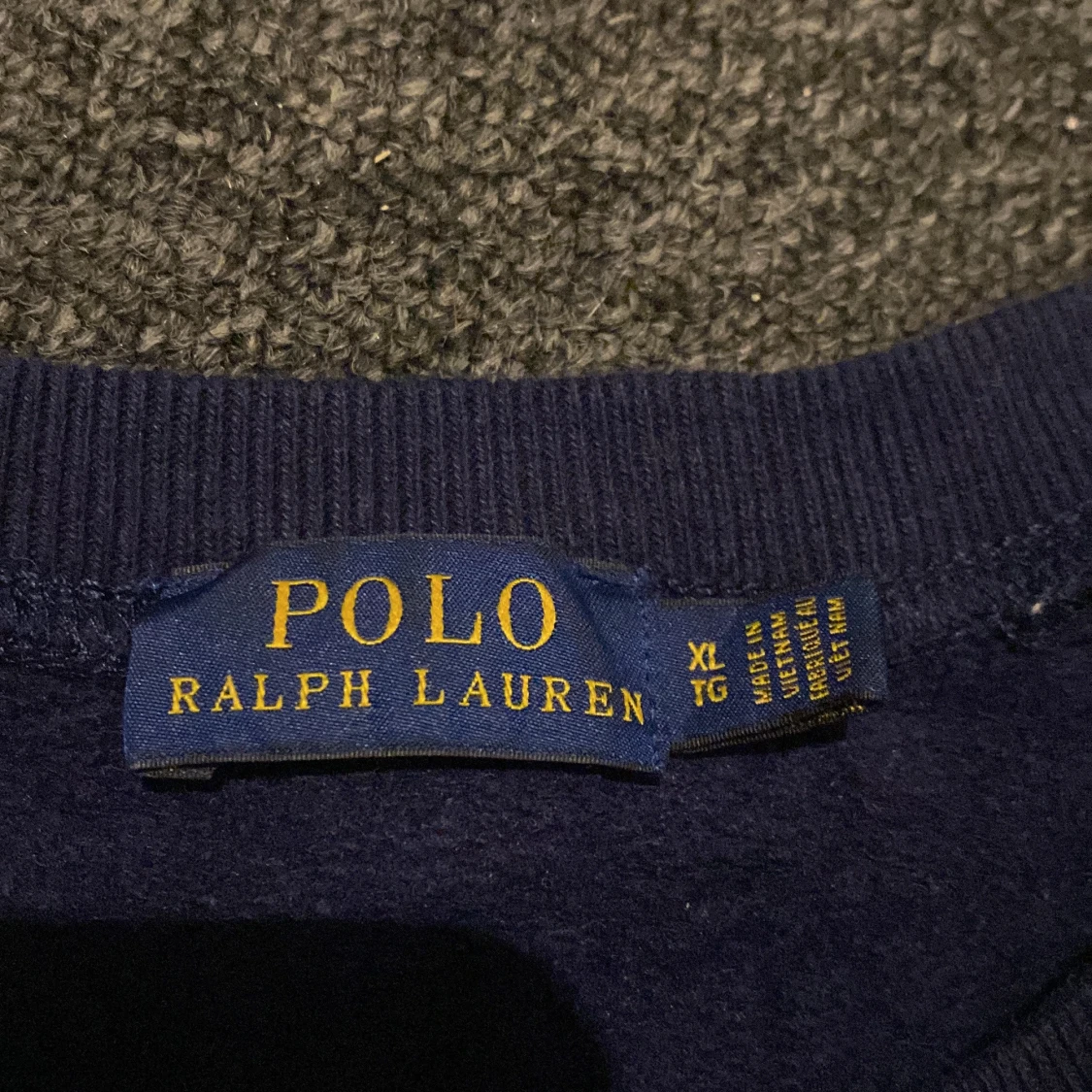 Mörkblå långärmad tröja från Polo Ralph Lauren - 1