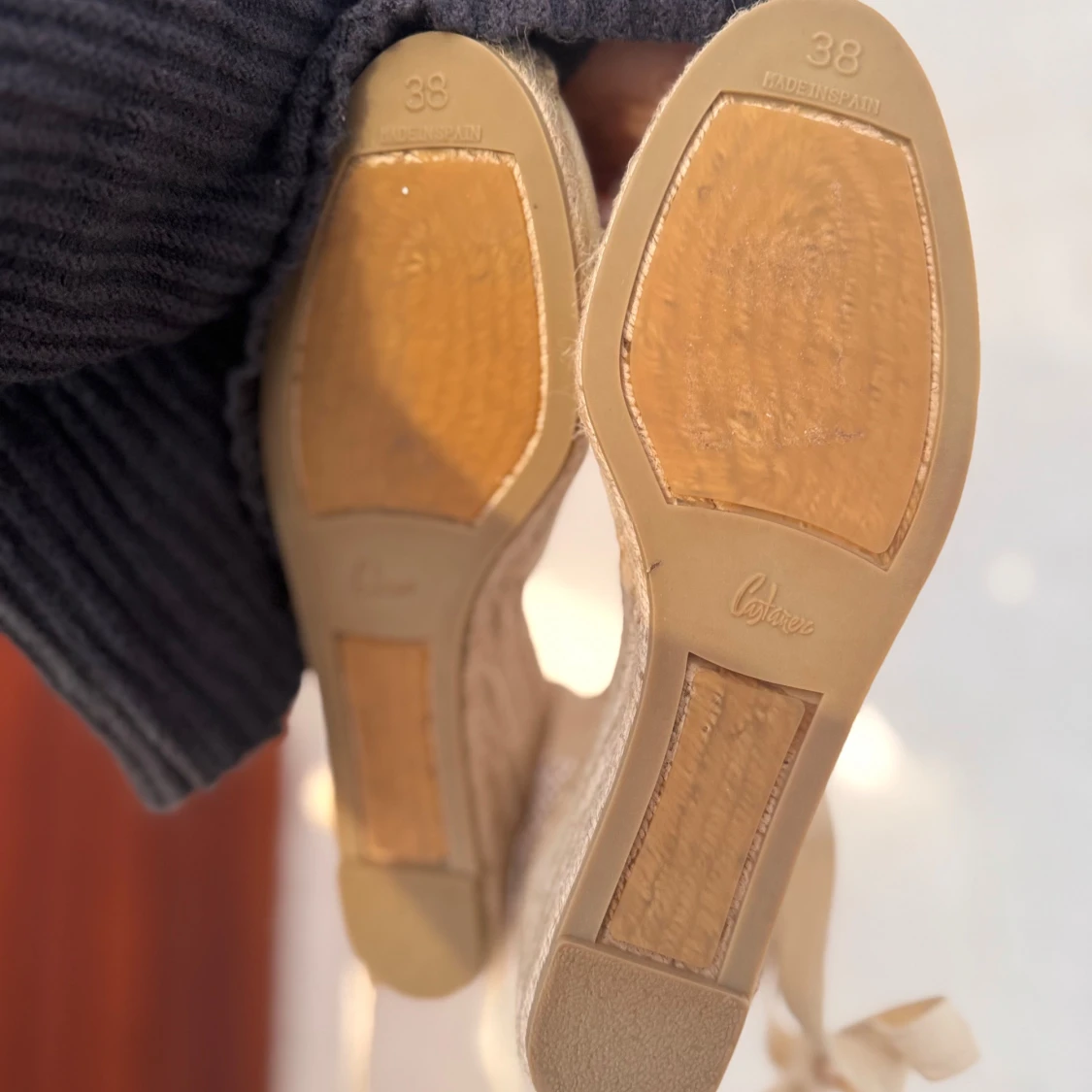 Castaner kilklackar med knytband - 2