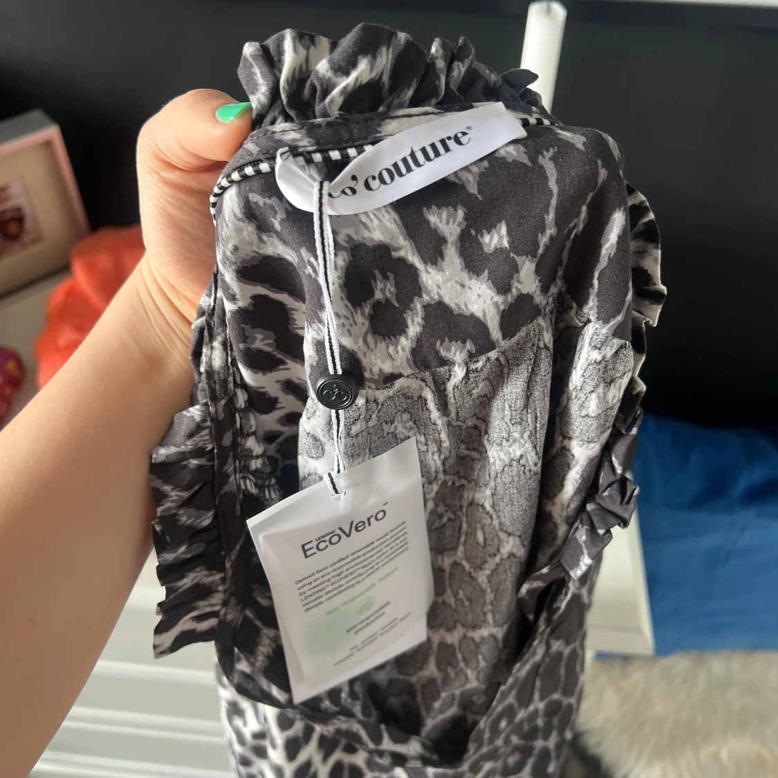 Leopard mönstrade blus - 2