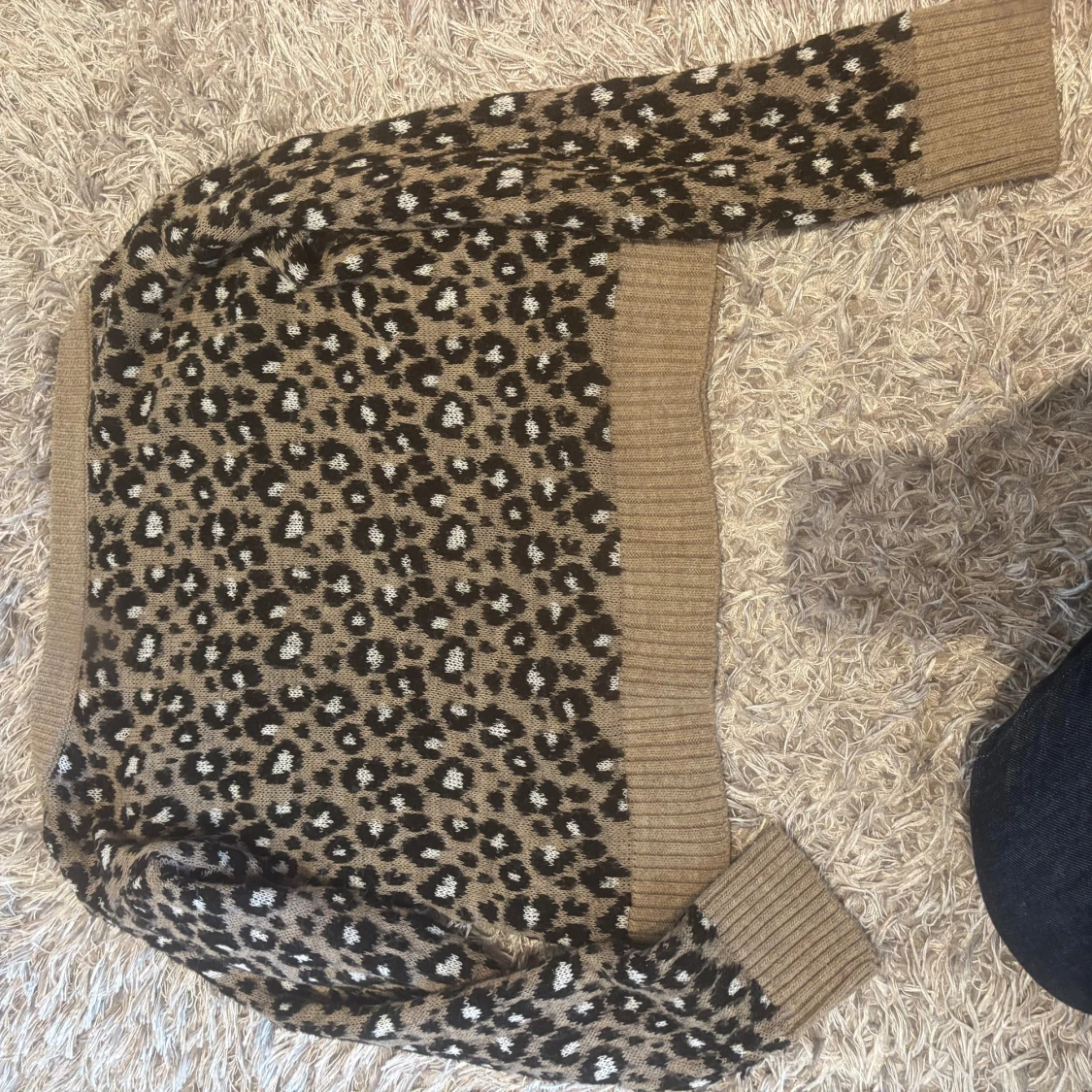 Leopard mönstrad tröja - 90