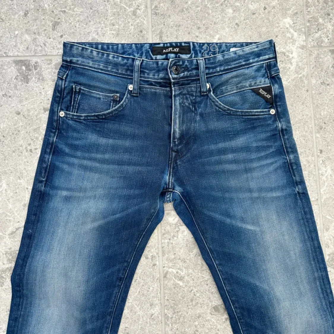 Blå jeans från Replay