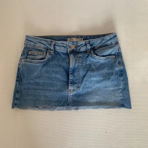 mini Blå jeanskjol  - Handgjord, priset kan diskuteras 🎀💕