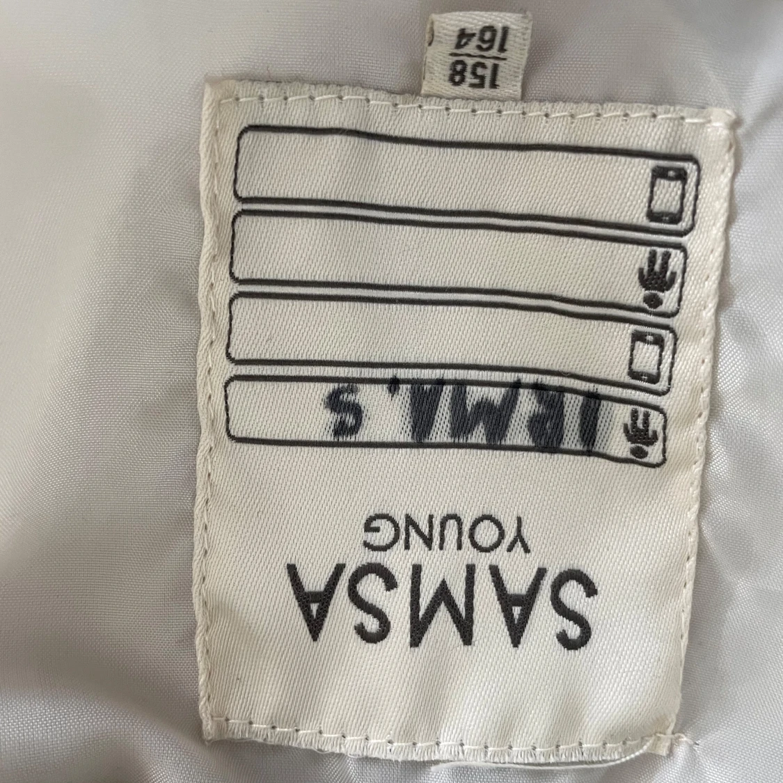 Vit quiltad jacka från Samsøe Samsøe - 2