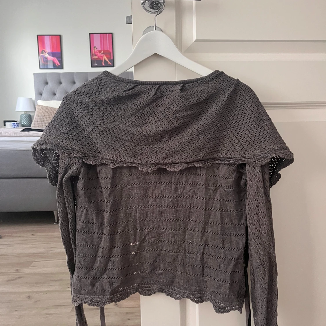 Grå stickad kofta från odd Molly - 1