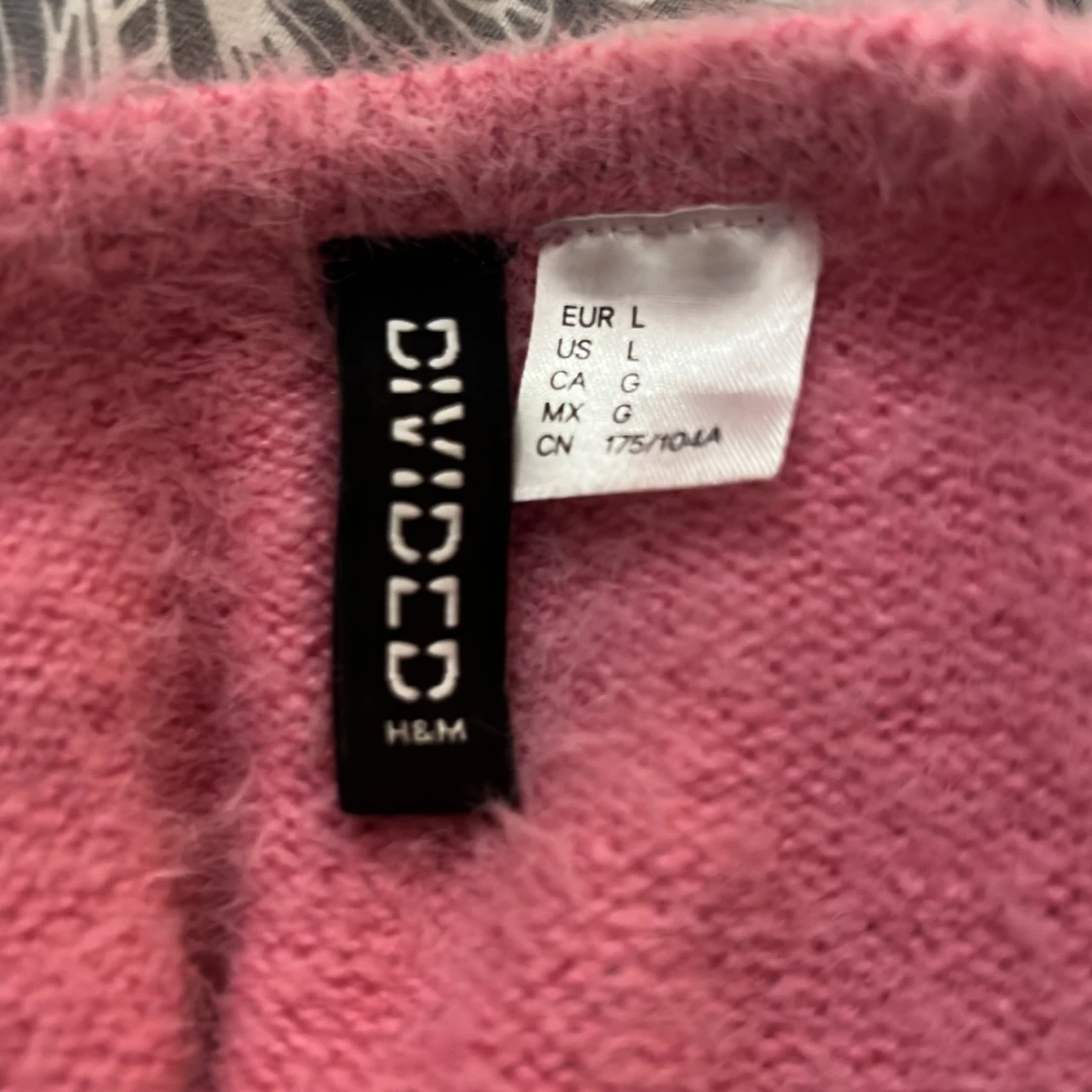 Rosa fluffig kofta från H&M Divided - 3