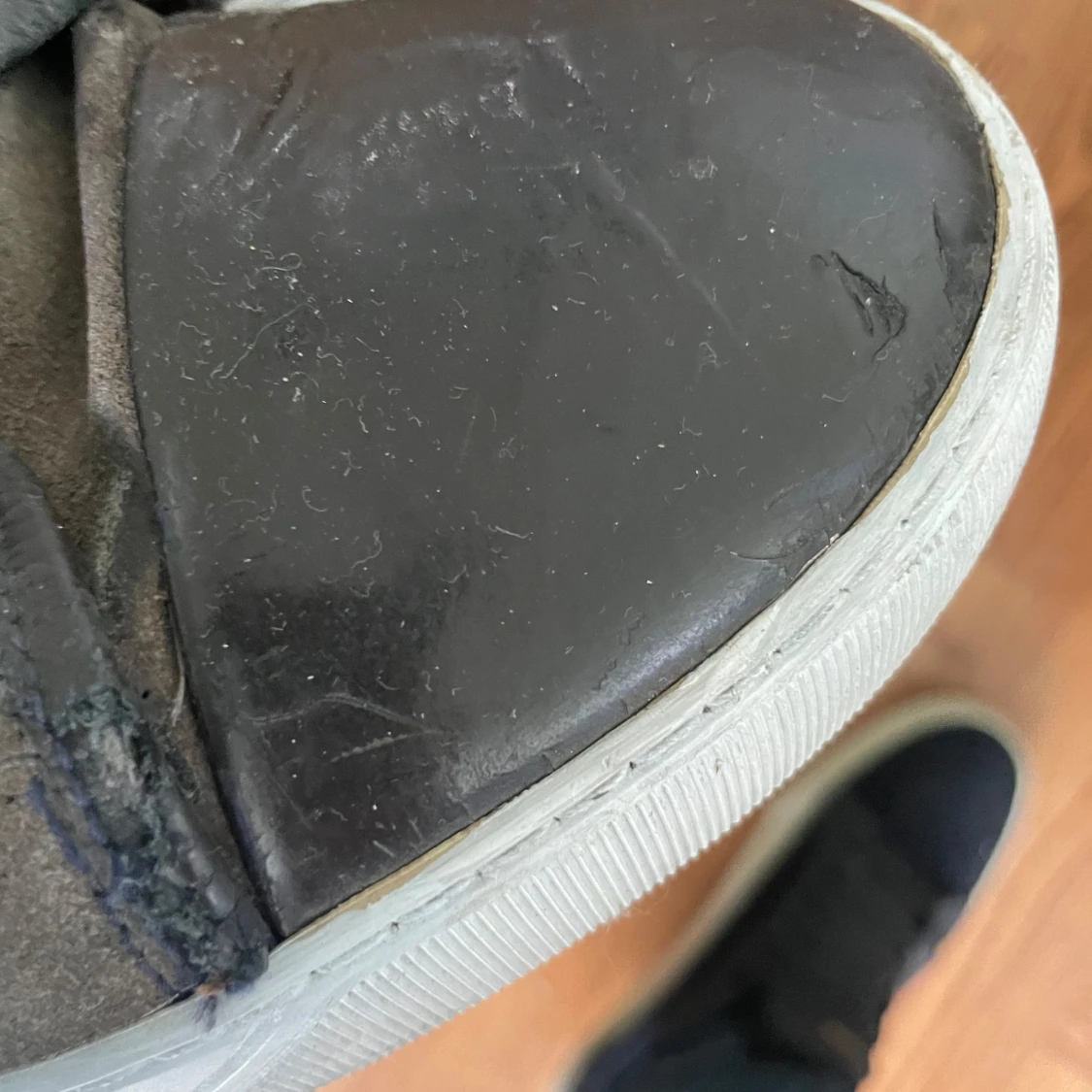 Lanvin sneakers i mocka och skinn - 1