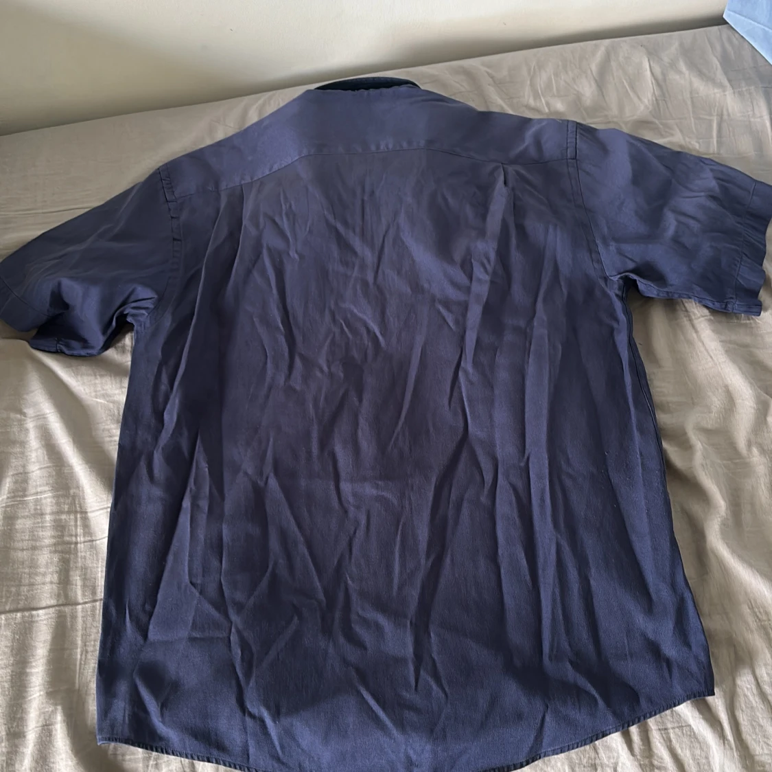 Blå kortärmad skjorta Tommy Hilfiger - 1