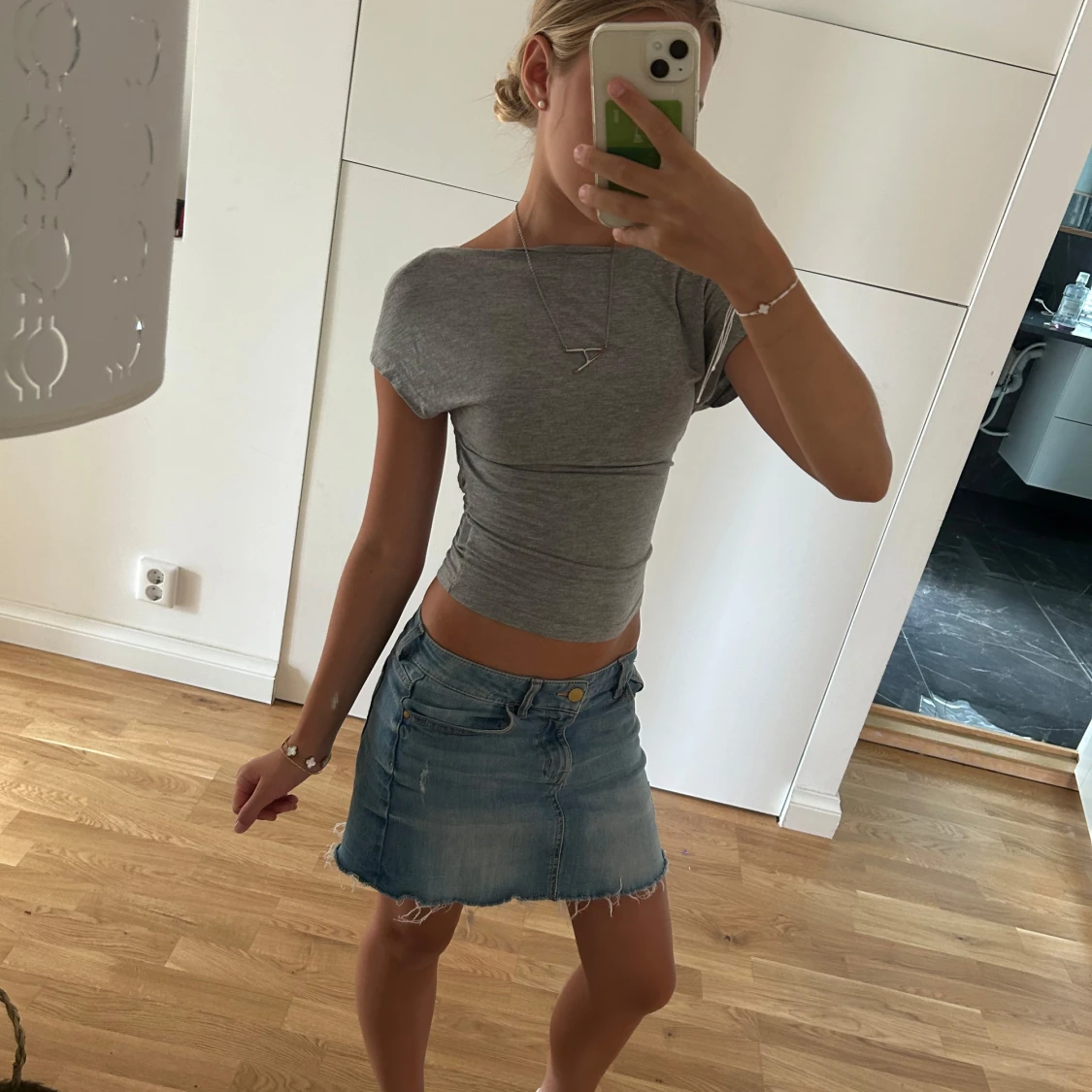 Grå rygg lös topp från Shein  - 2