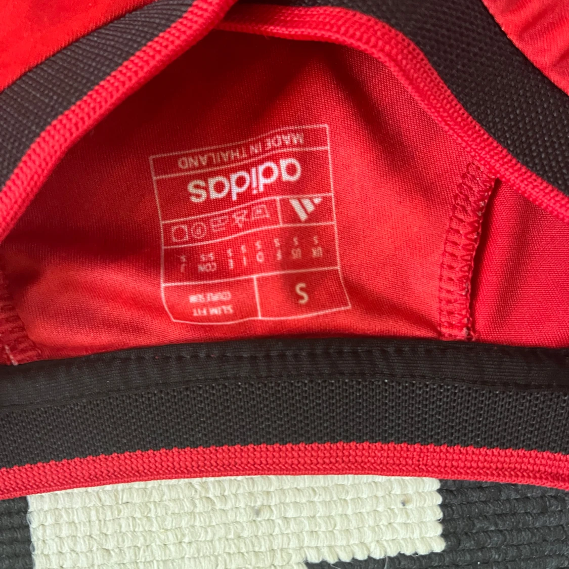 Manchester United röd matchtröja Adidas S - 2