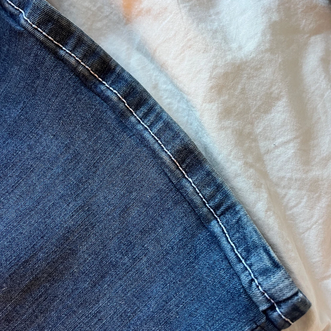 Blå bootcut jeans från Nelly  - 3