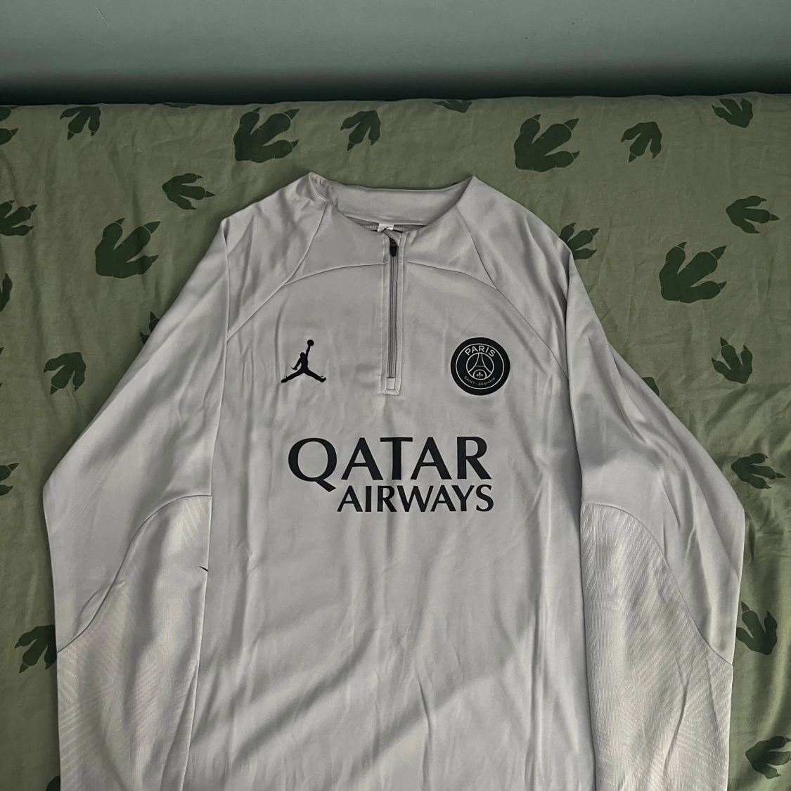 Vit PSG långärmad träningströja Jordan - 1