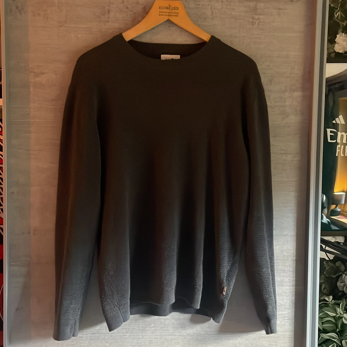 Mörkgrå stickad tröja från NN07 - 2