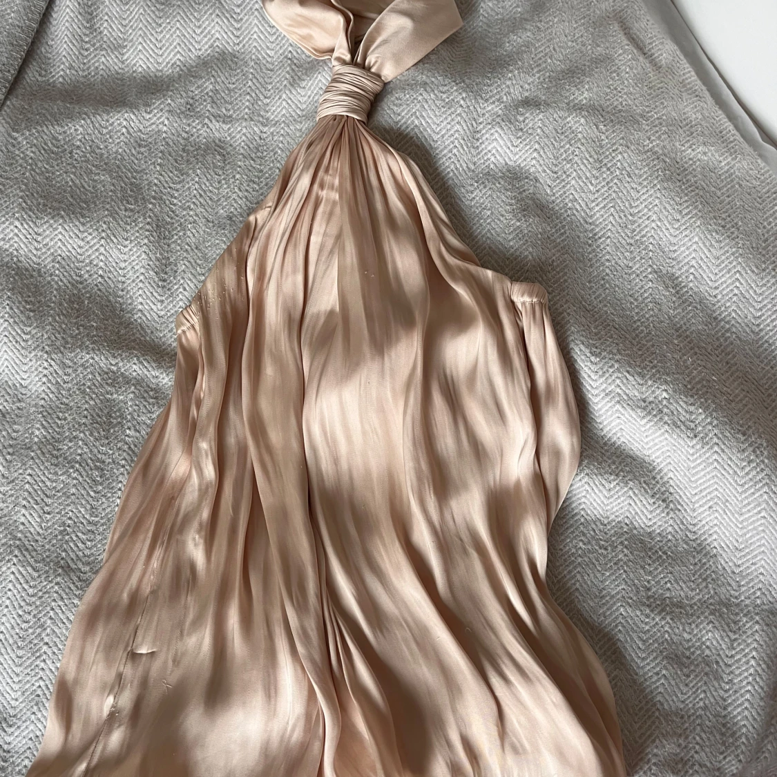 Champagnefärgad topp från mango // XS/34 - 3