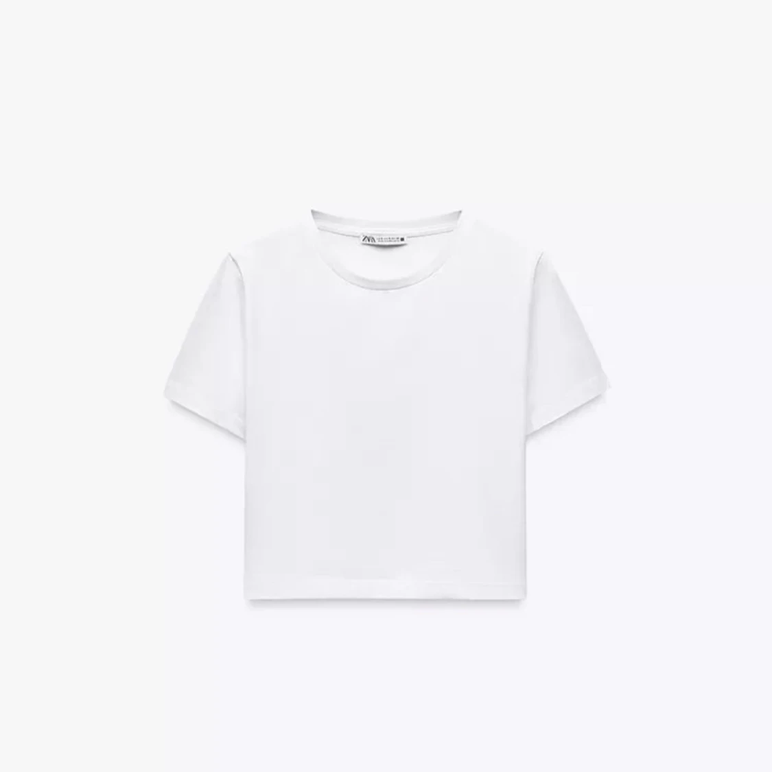 Grön croppad topp från Zara - 3