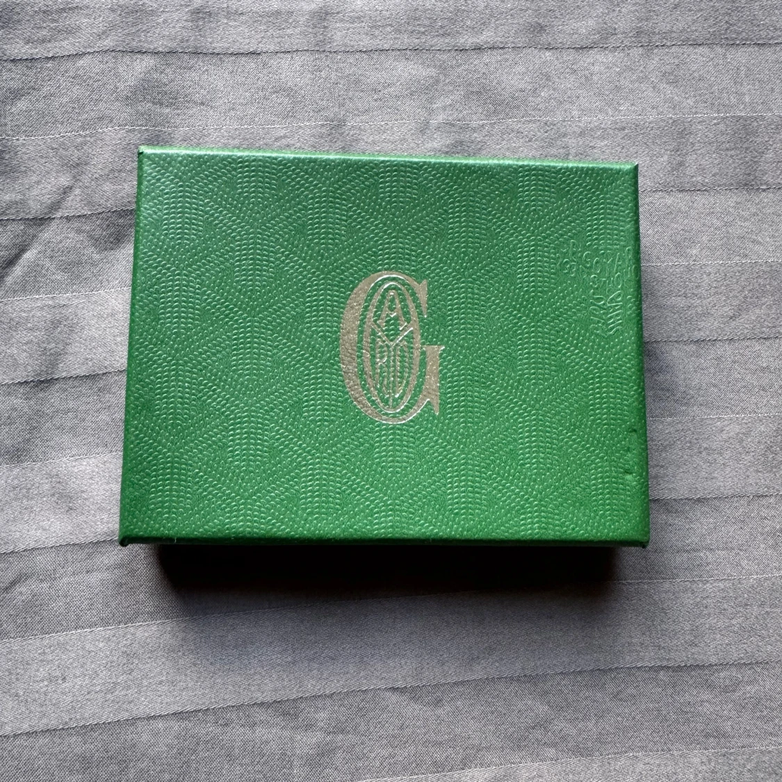 Blå plånbok med mönster - 2