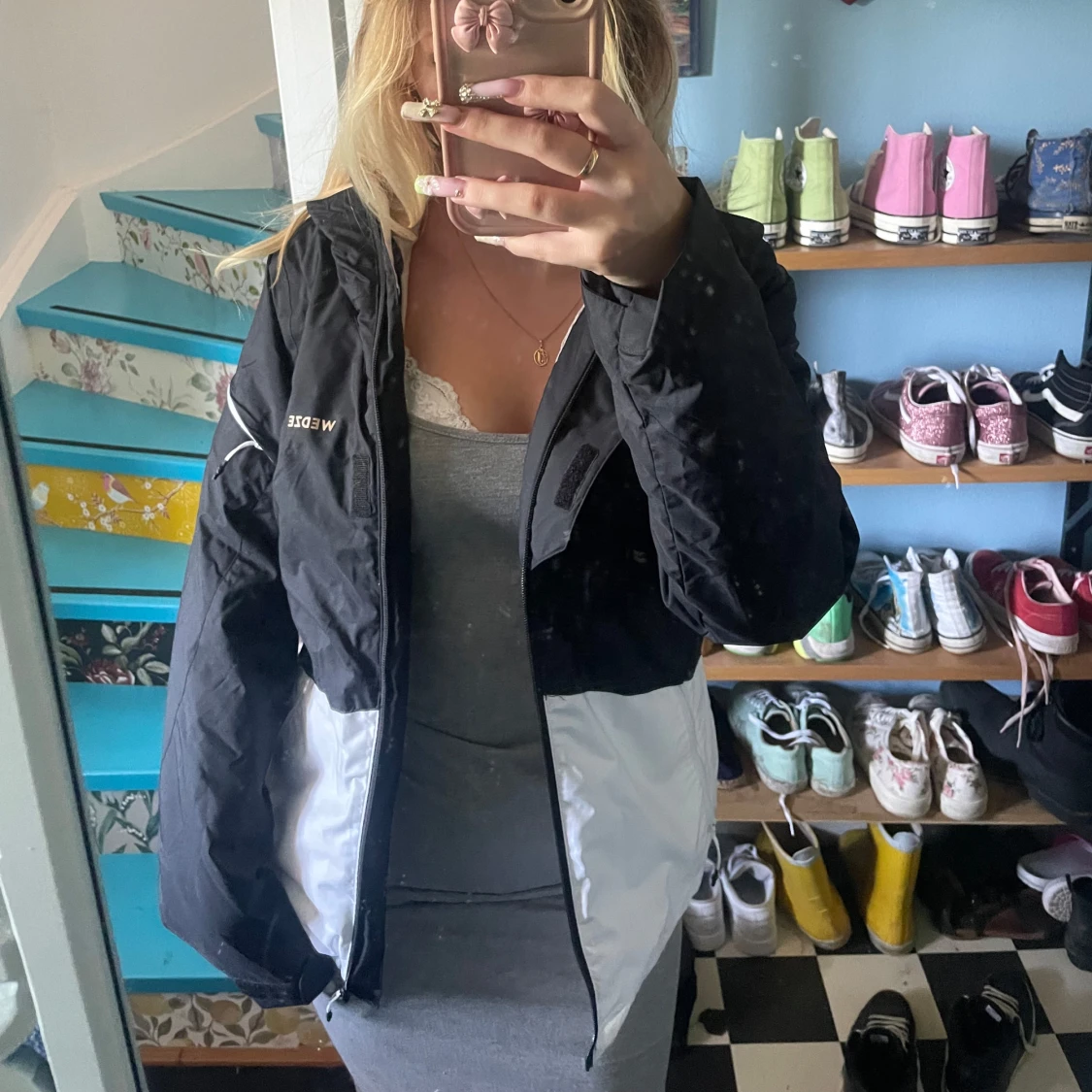 Svartvit skidjacka  - 1