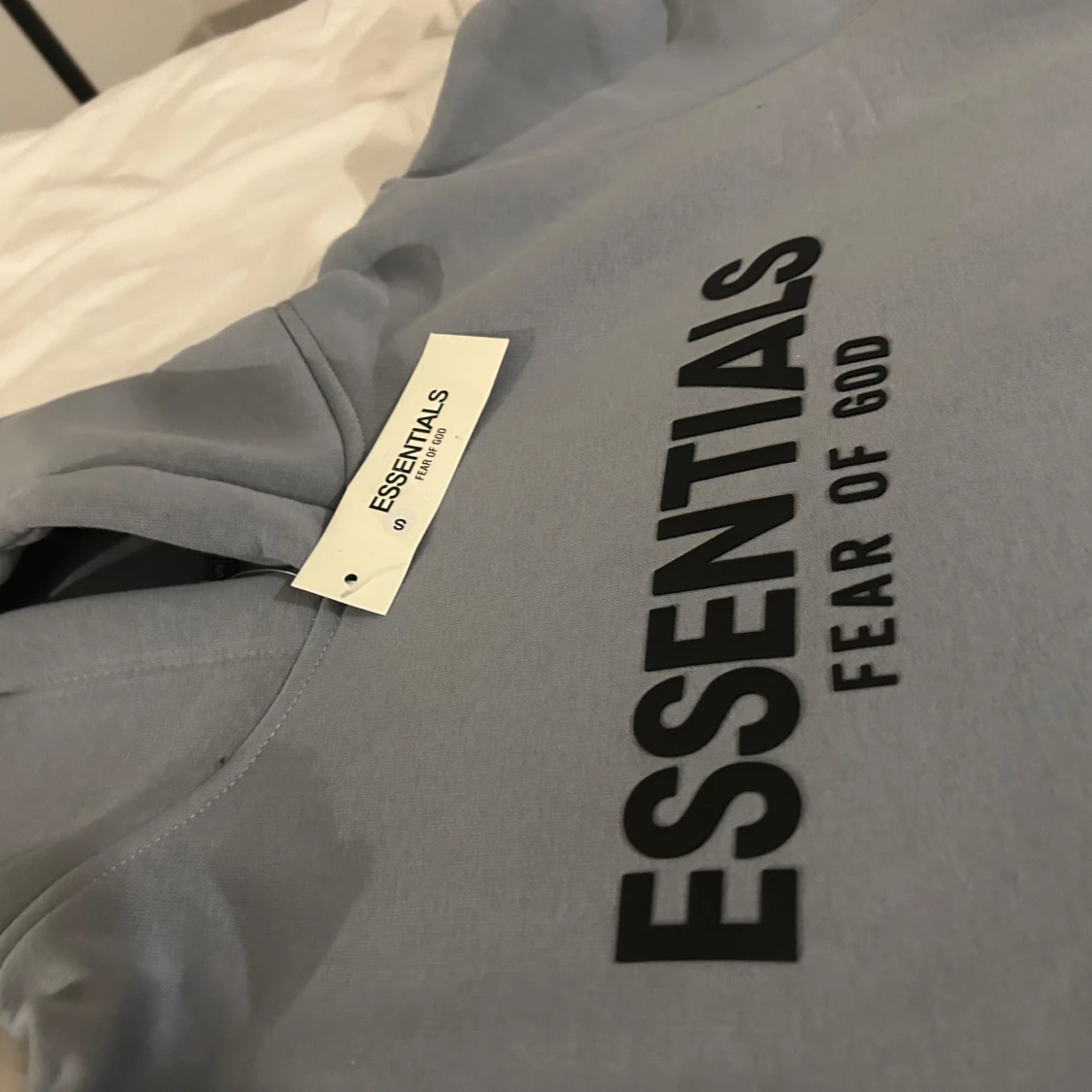 Grå Essentials Fear of God hoodie - 3
