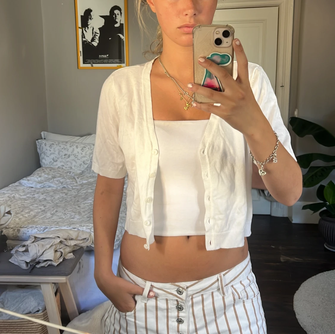 Vit croppad kofta från STOCKH LM - 1