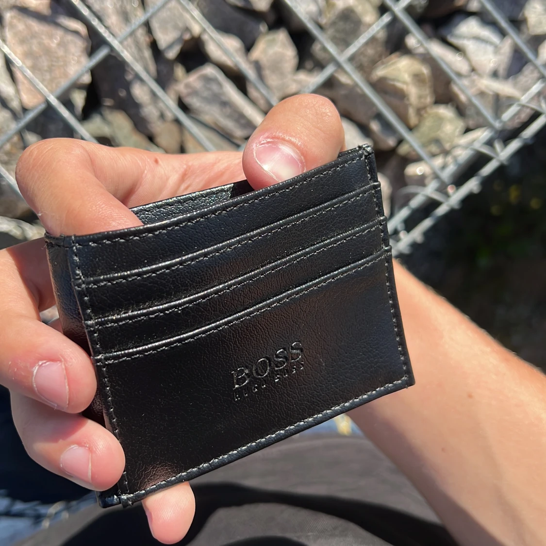 Svart cardholder från Hugo Boss - 2