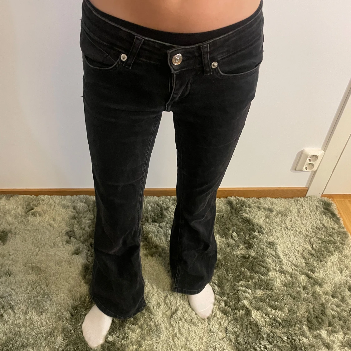 Svarta bootcut jeans från ONLY - 1