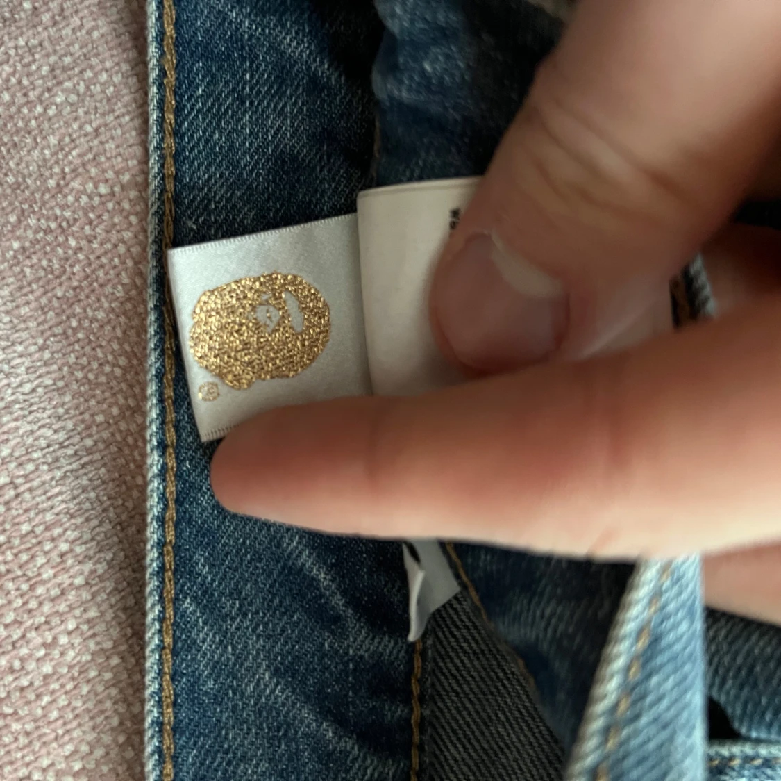  BAPE jeans - Med tryck - 4