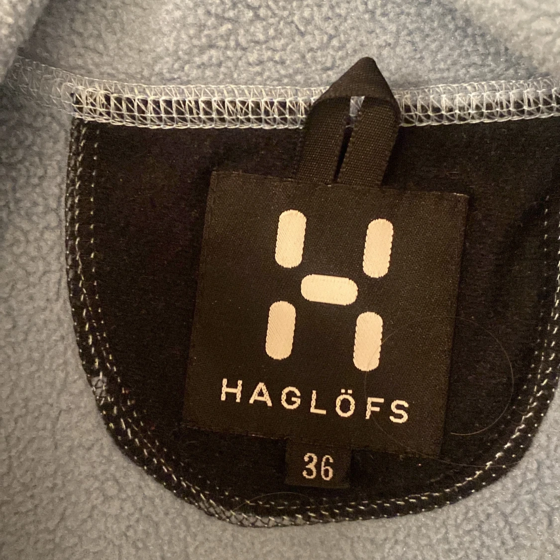 Ljusblå fleeceväst från Haglöfs - 1