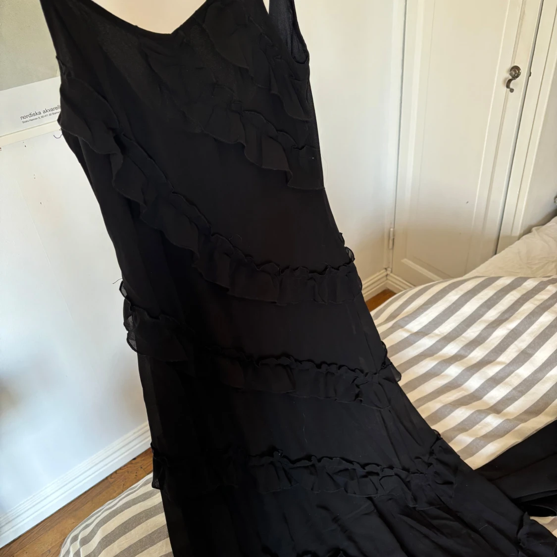 svart långklänning
