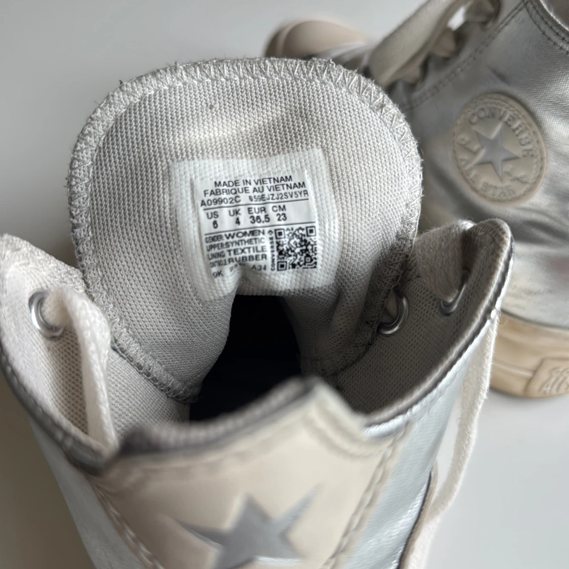 Converse Chuck Taylor All Star Canvas Silver - 3