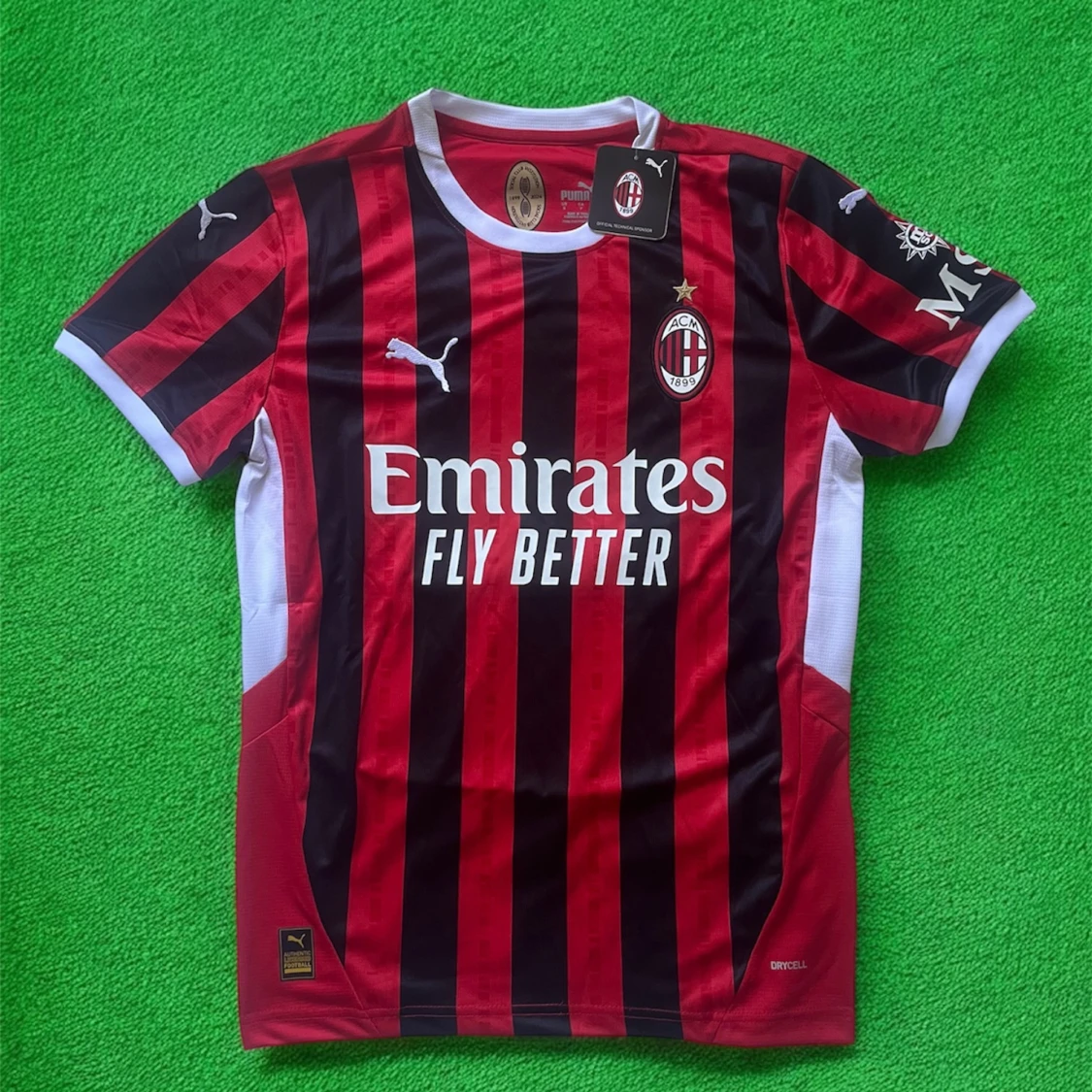 AC Milan matchtröja Puma röd/svart