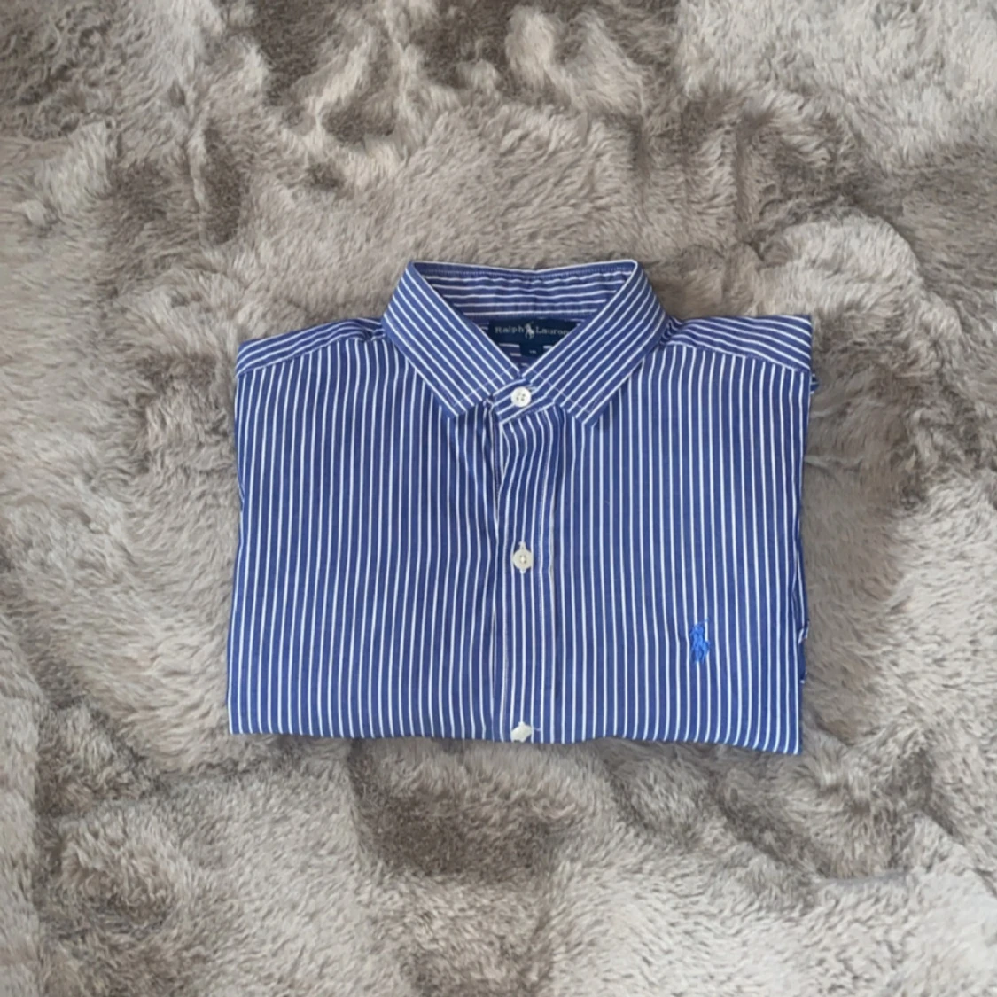 Blåvit randig skjorta från Ralph Lauren