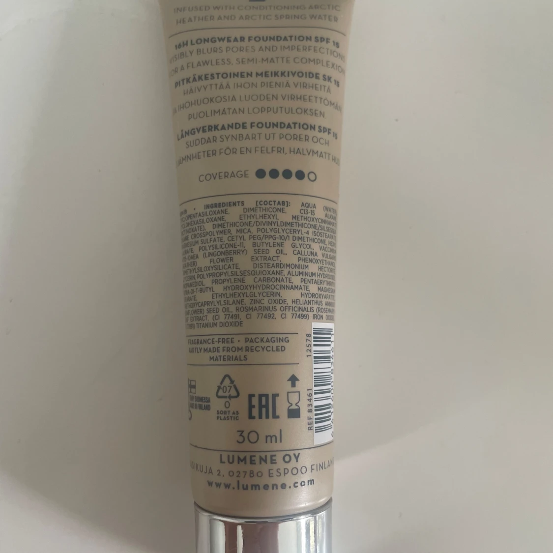 Lumene Blur Foundation Light Ivory - 2