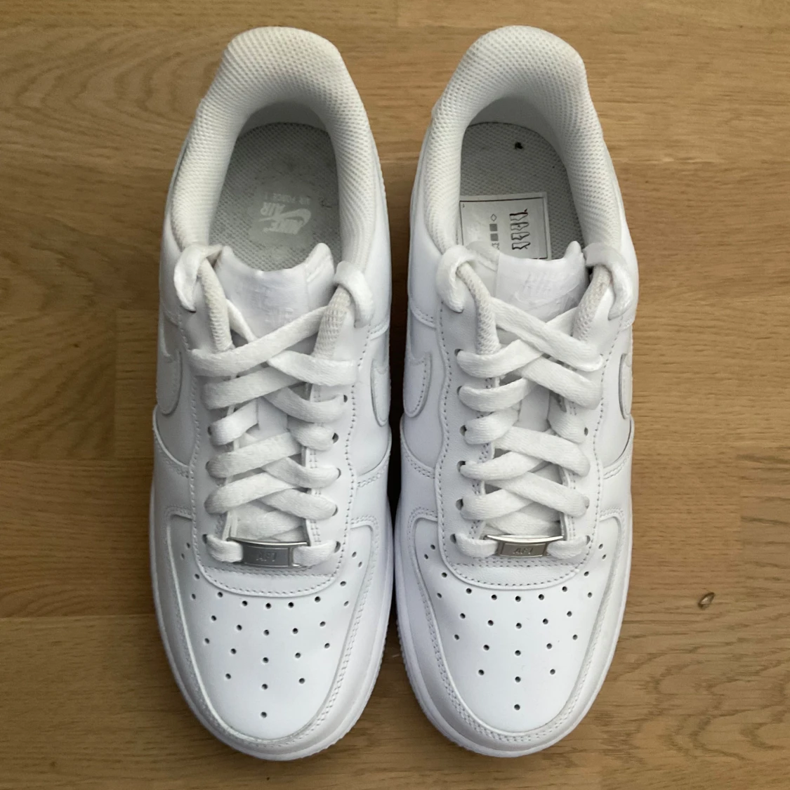 Nike Air Force 1 helvita sneakers - 3