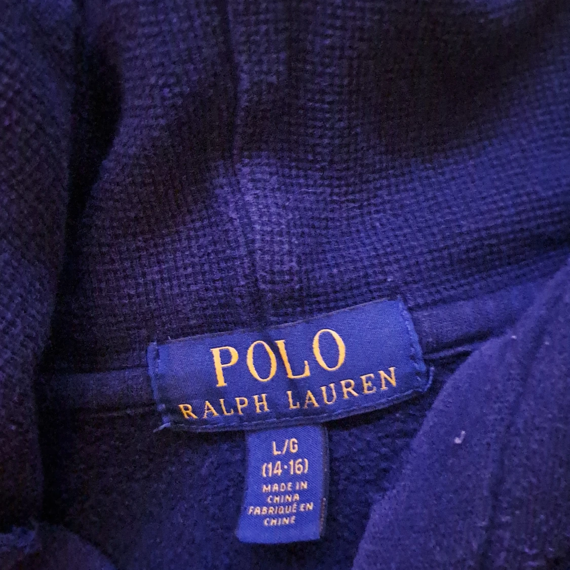 Mörkblå hoodie från Polo Ralph Lauren - 2