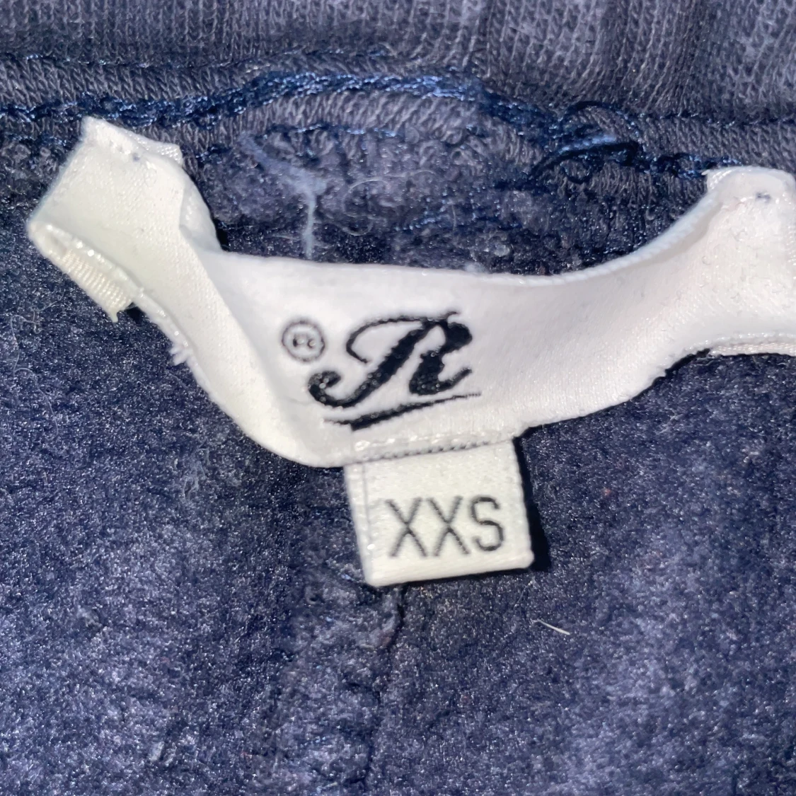 Mörkblå mjukisbyxor från russemerch XXS - 1