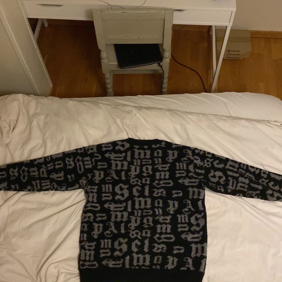 Palm Angels svart stickad tröja - 1