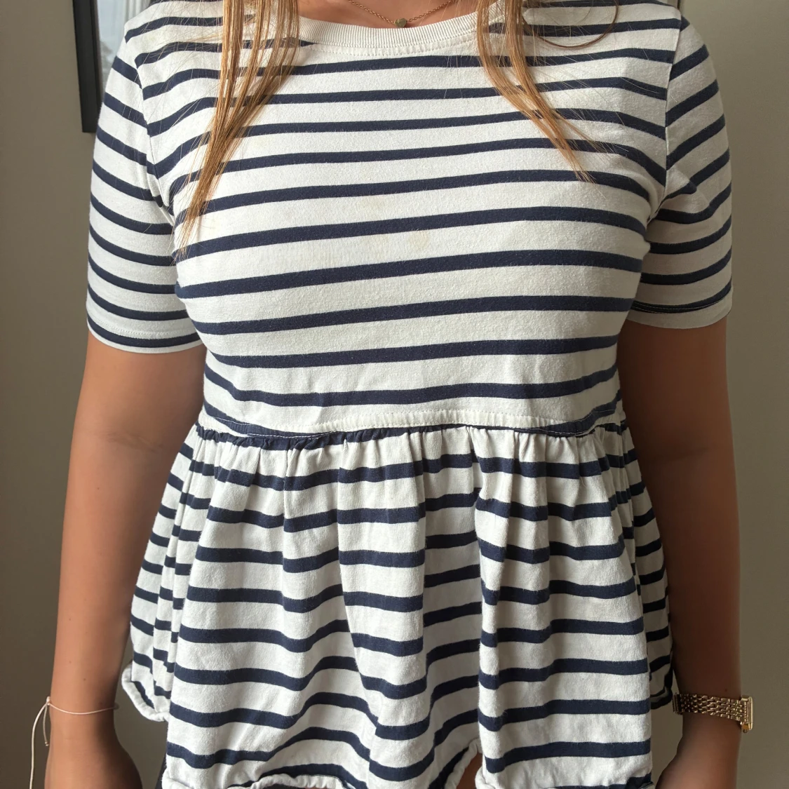 Randig topp från ZARA