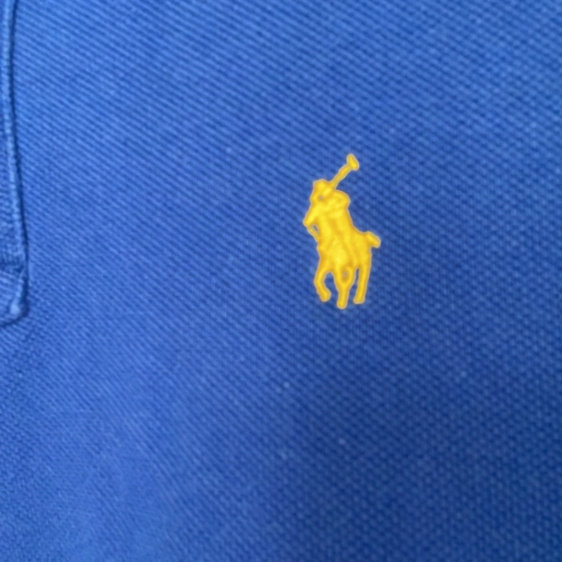 Blå pikétröja från Ralph Lauren - 1