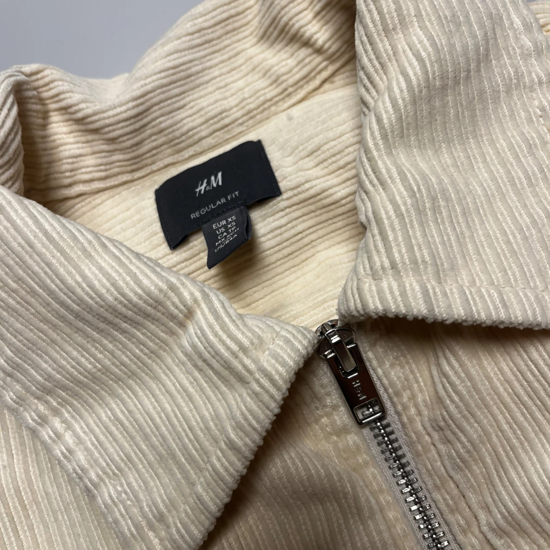 Beige manchester overshirt från H&M - 1