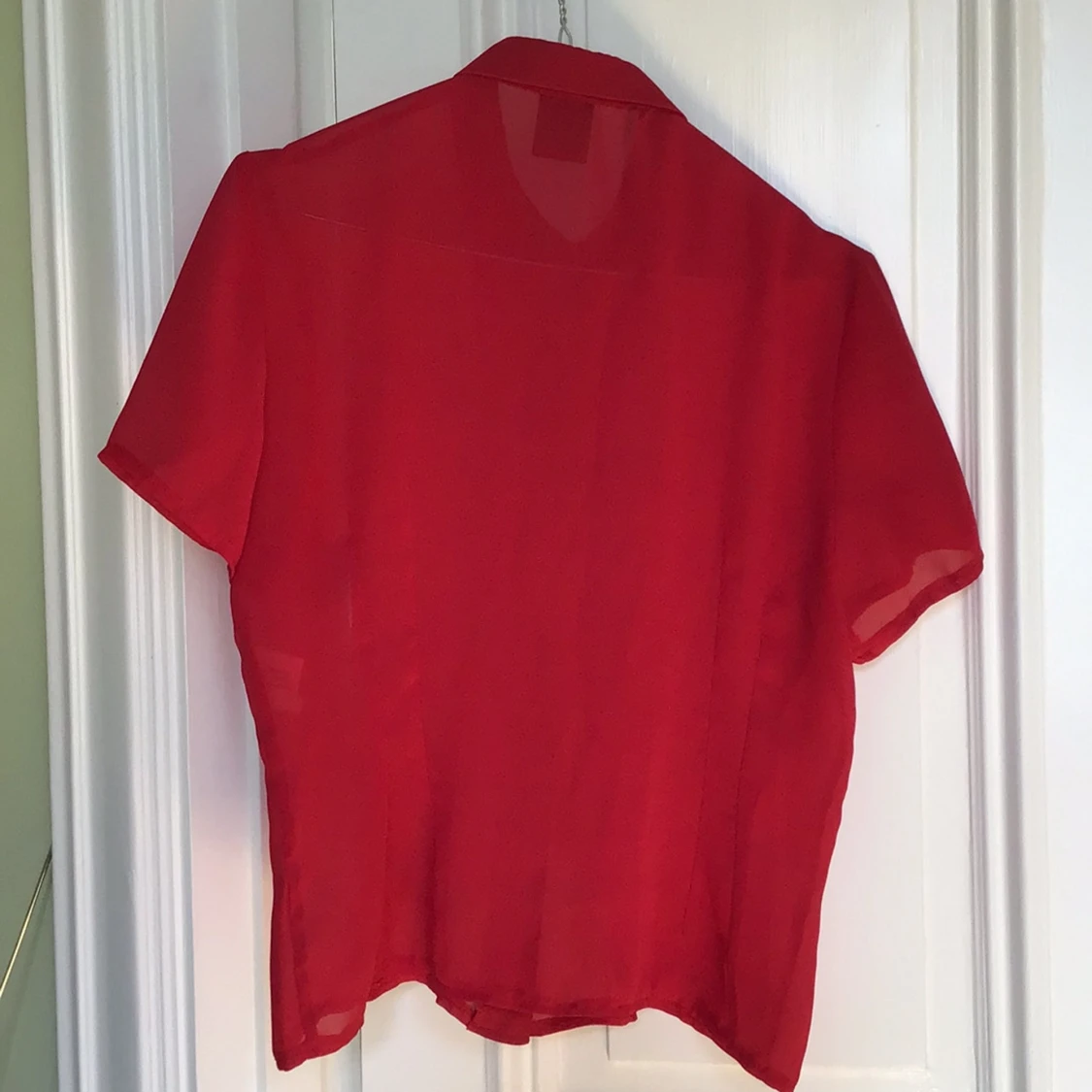 Röd kortärmad blus från C Clothes - 2