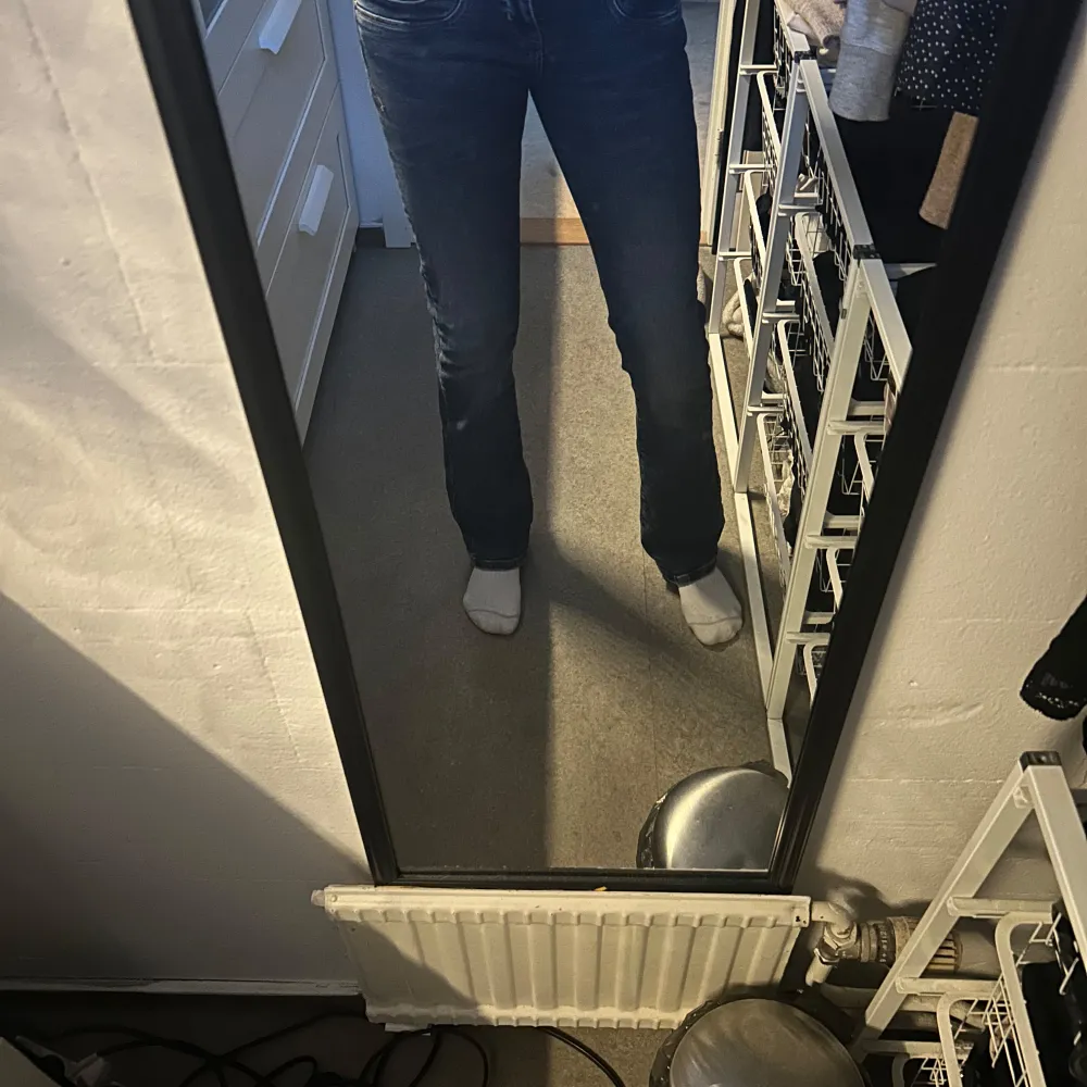 Super fina jeans från ltb i modellen Valarie, I bra skick. Storlek 24/30!!❤️. Farkut & Housut.