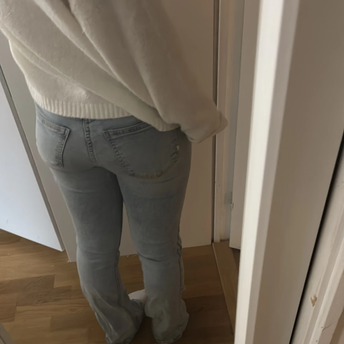 Lågmidjade Ljusblå jeans - 1