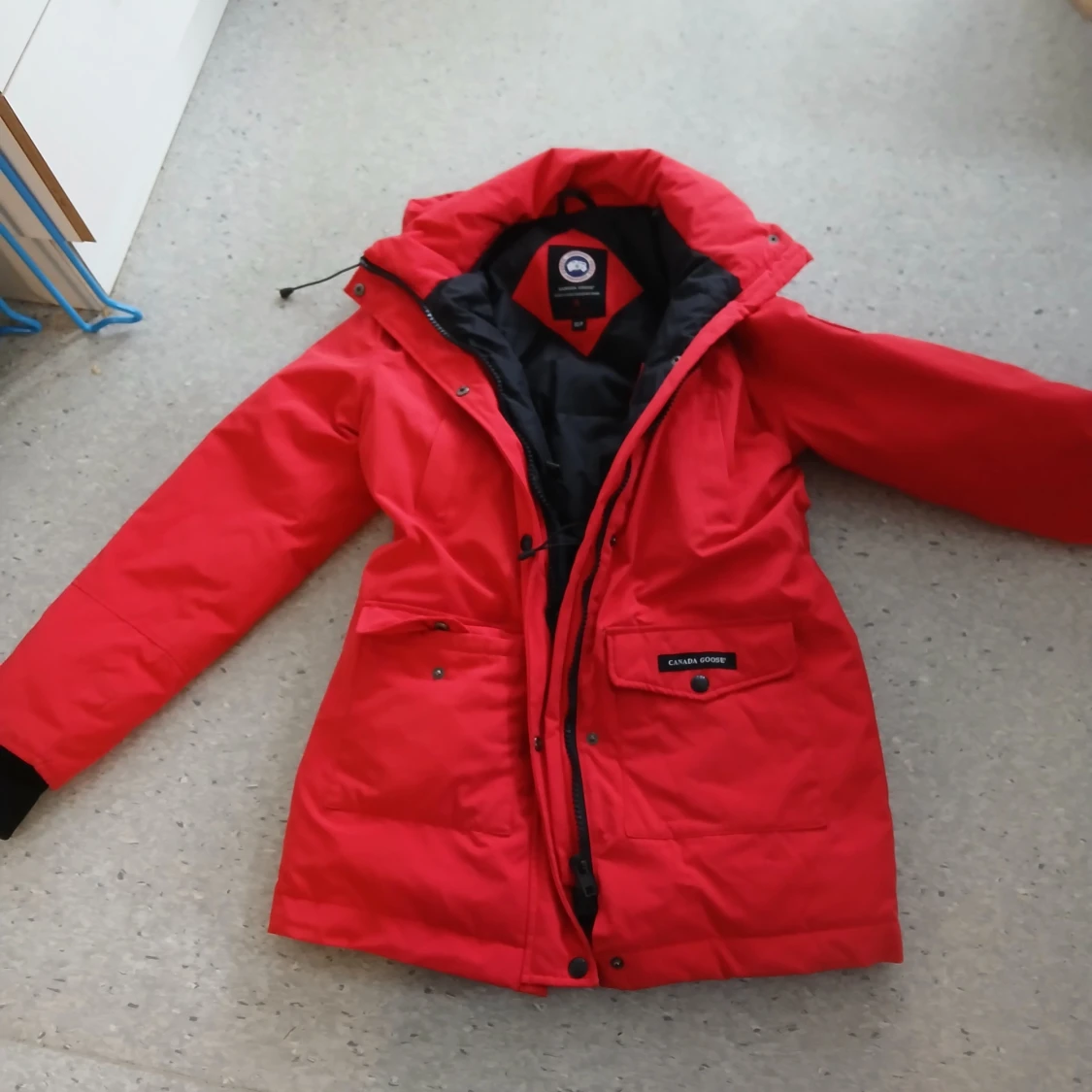 Röd dunjacka från Canada Goose - 1