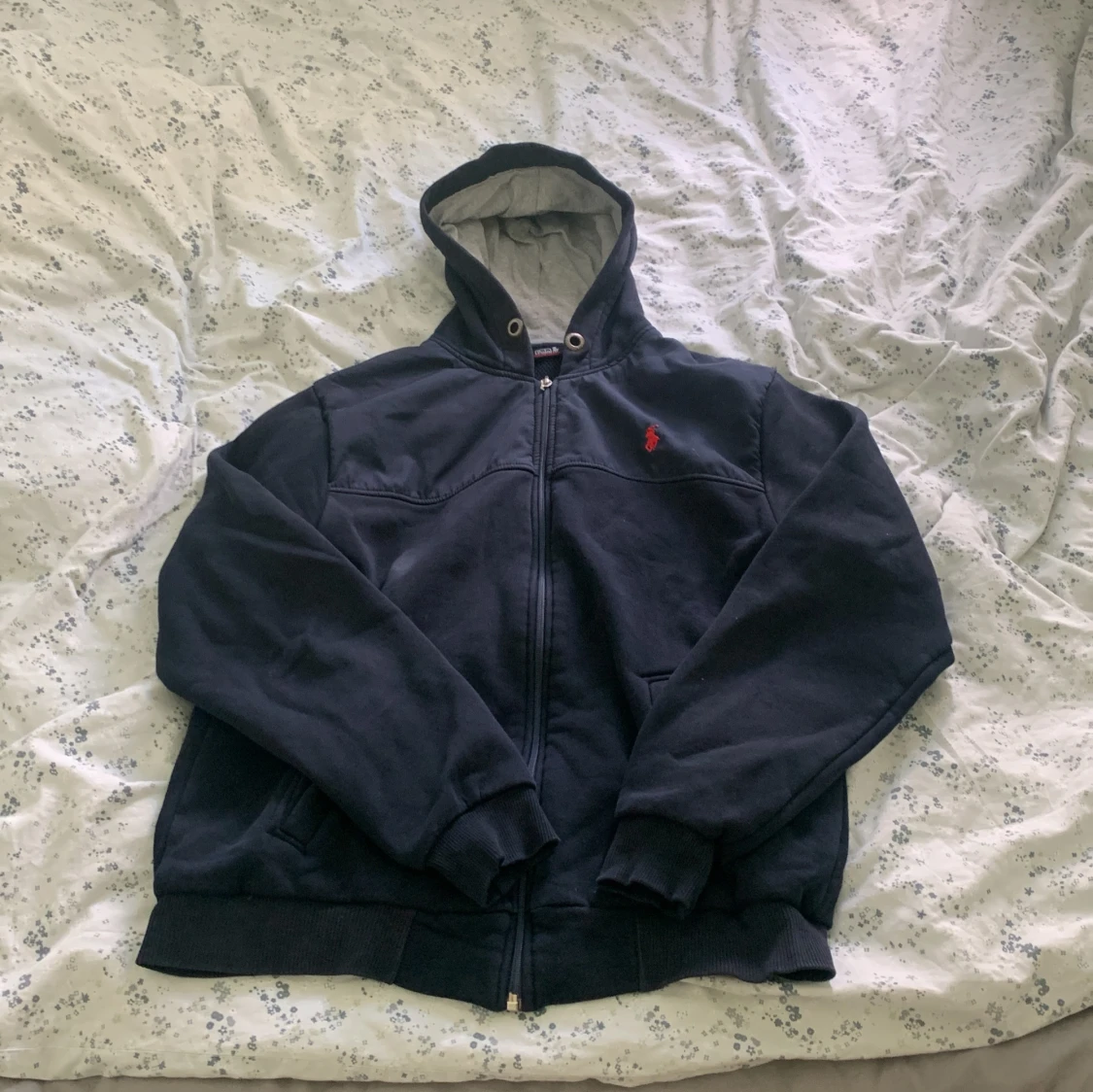 Mörkblå hoodie från Polo Ralph Lauren