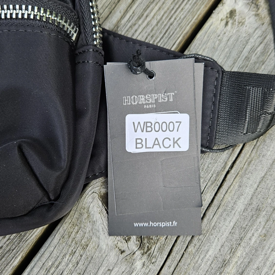 Svart magväska från Horspist - 3